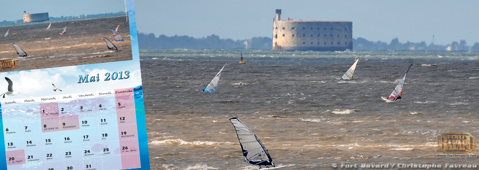 Calendrier Fort Boyard mai 2013