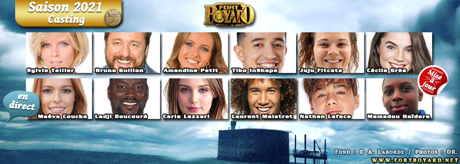 Fort Boyard 2021 : découvrez les candidats de la saison